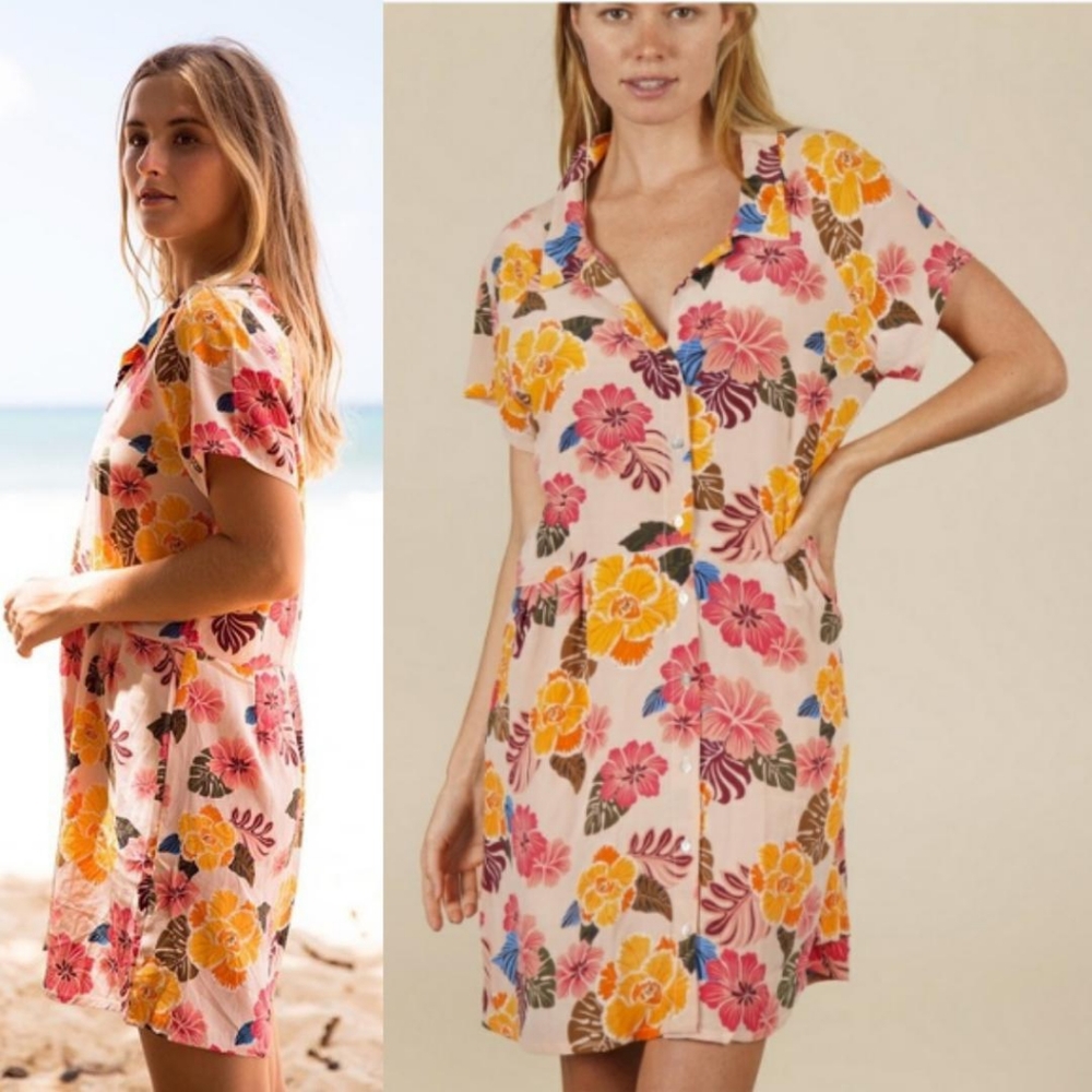 New acacia retro paradise lima dress swimwear S - Picture 4 of 12